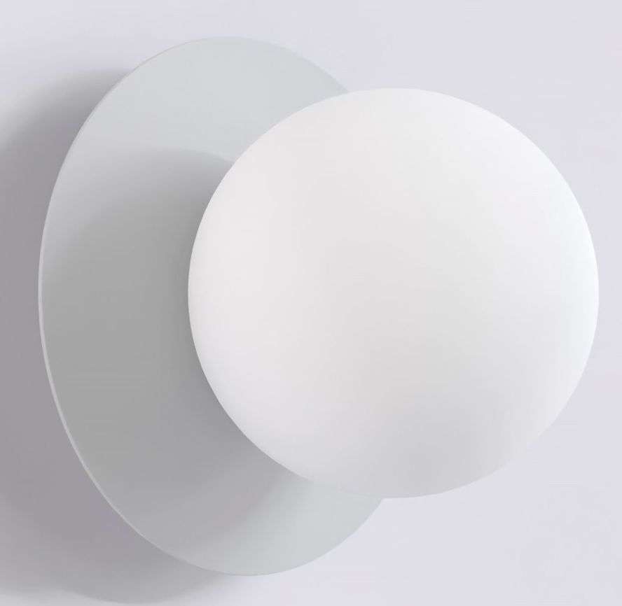 Emibig Americana lampada da parete 1x8 W grigio 1556/K1