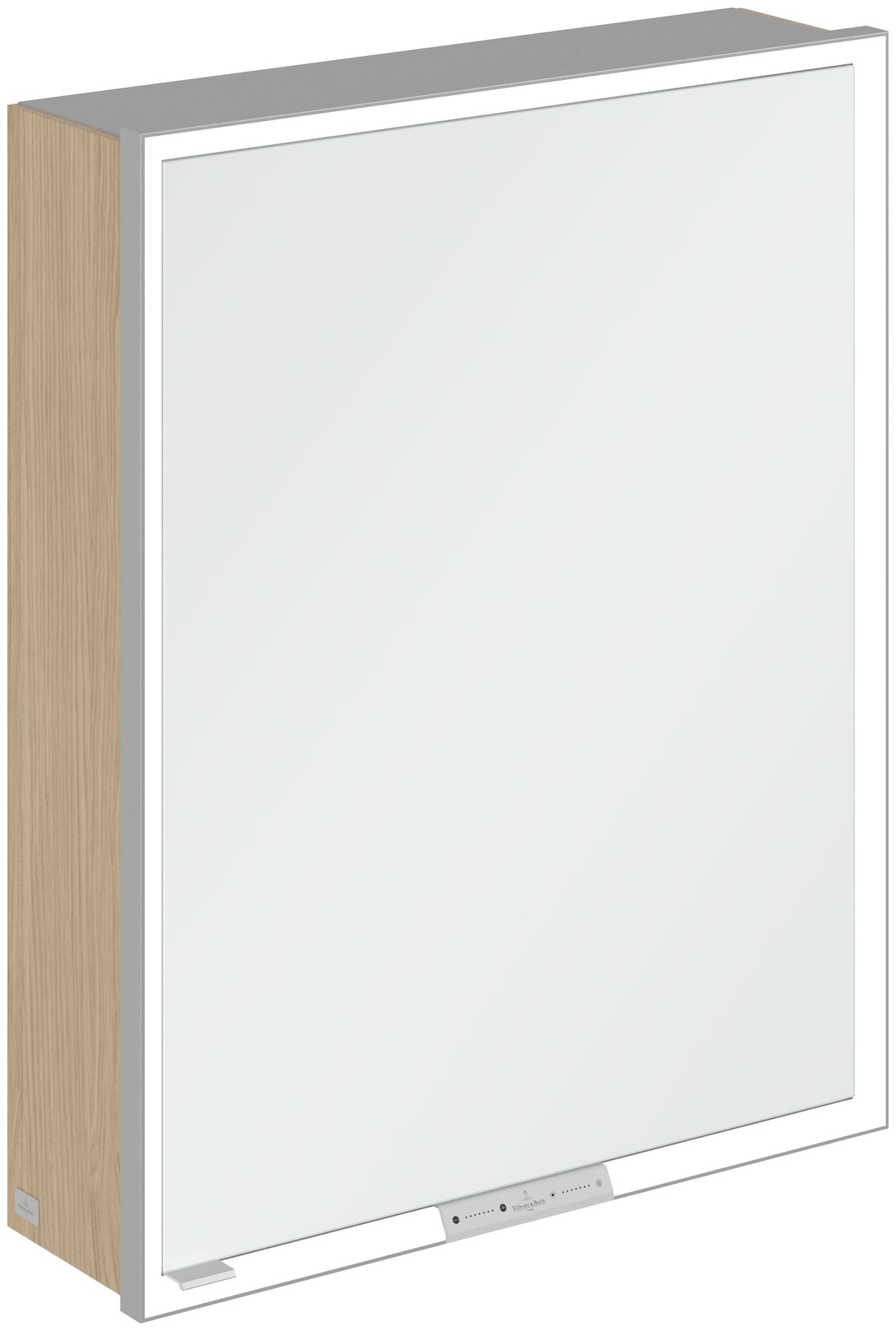 Villeroy & Boch My View+ armadietto 60x16.8x75 cm con specchio rovere A4816RVJ
