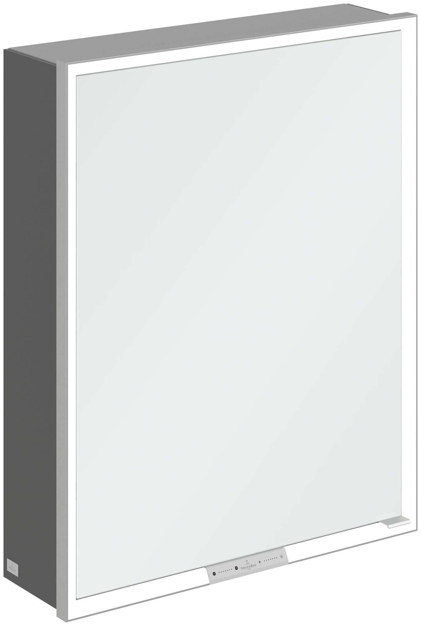 Villeroy & Boch My View+ armadietto 60x16.8x75 cm con specchio grafite A4816LVR