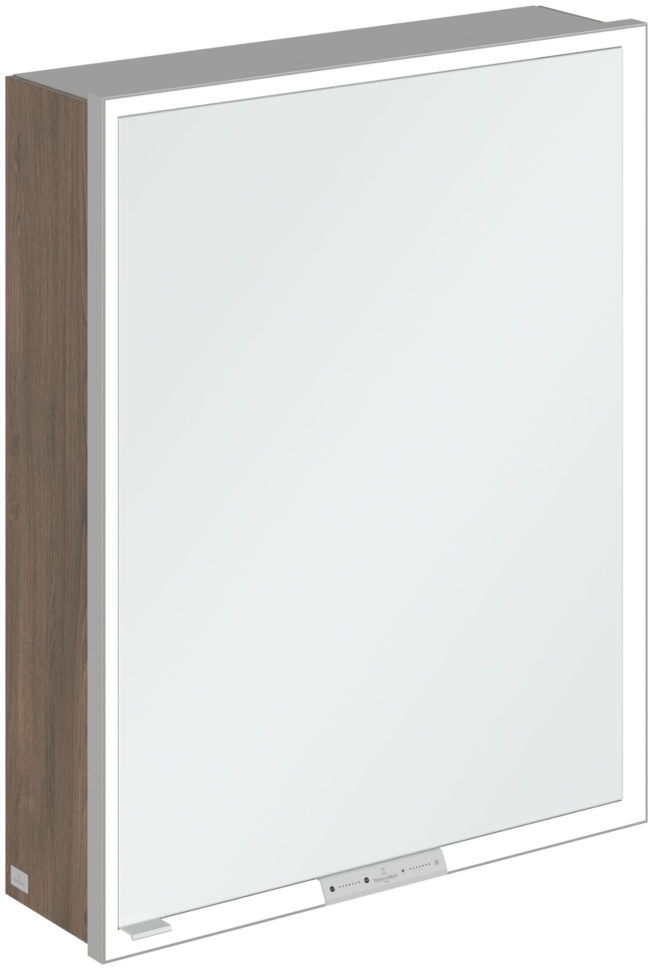 Villeroy & Boch My View+ armadietto 60x16.8x75 cm con specchio rovere A4816RVH