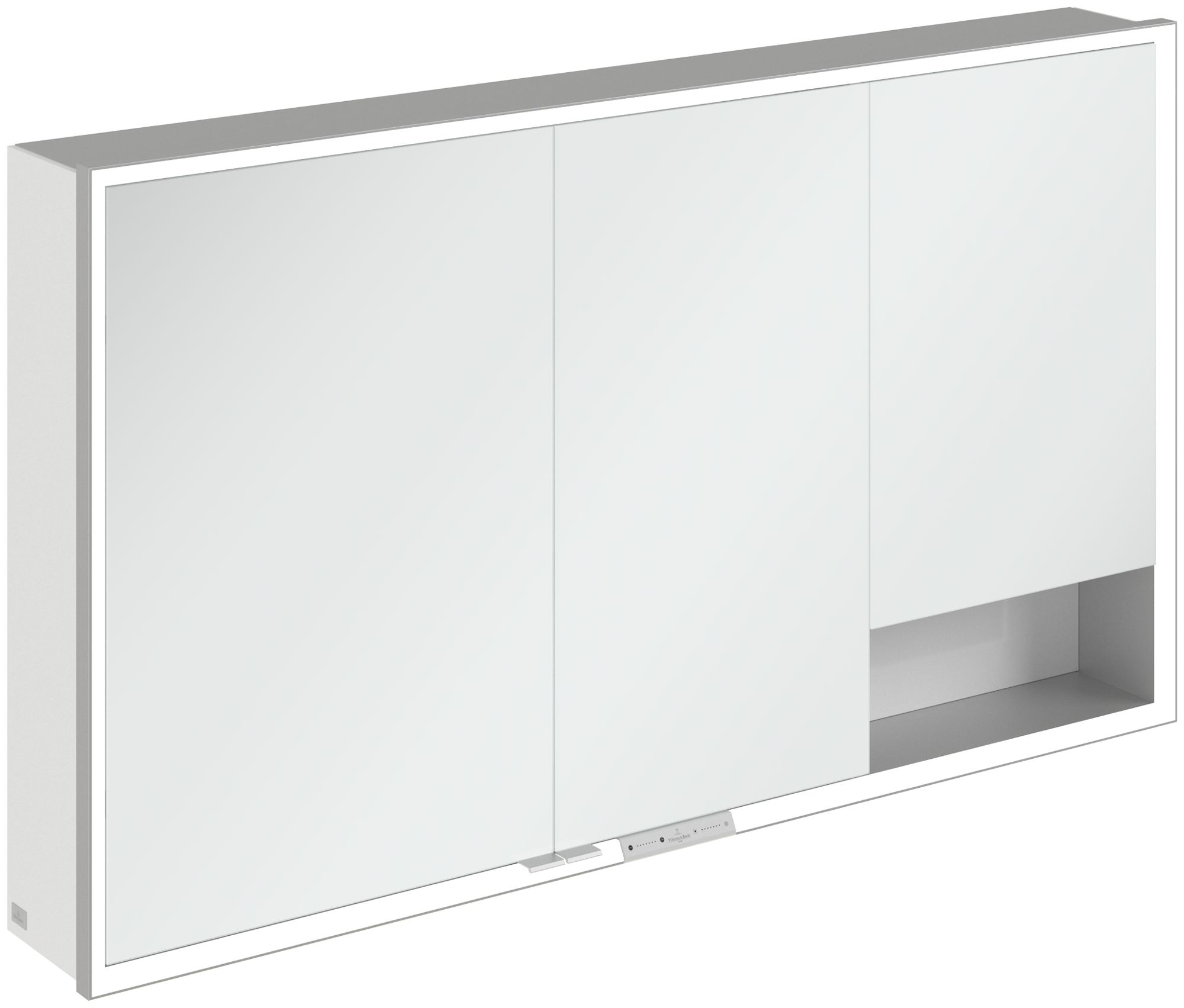 Villeroy & Boch My View+ armadietto 130x16.8x75 cm con specchio bianco A48113VE