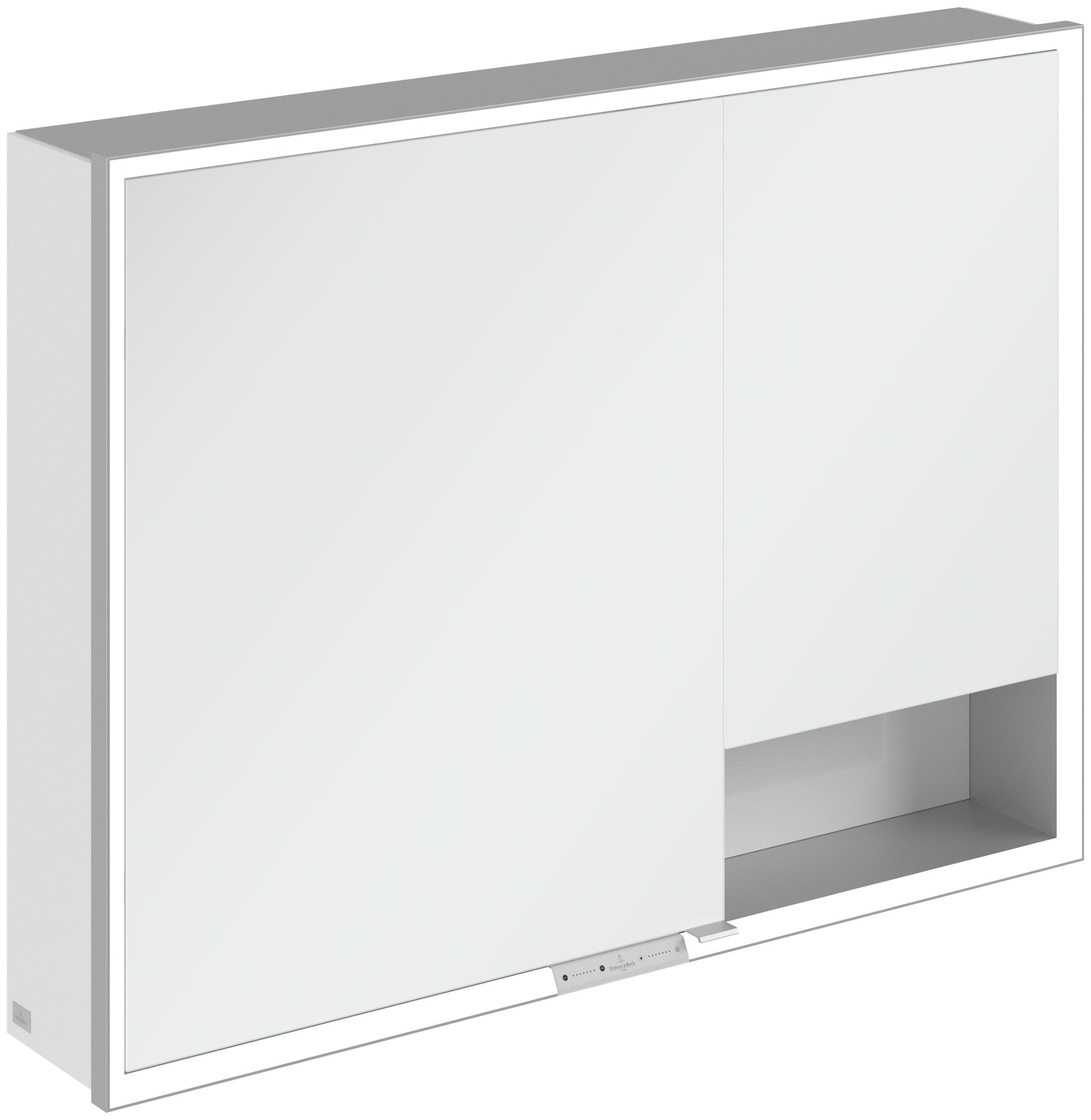 Villeroy & Boch My View+ armadietto 100x16.8x75 cm con specchio bianco A48110VE
