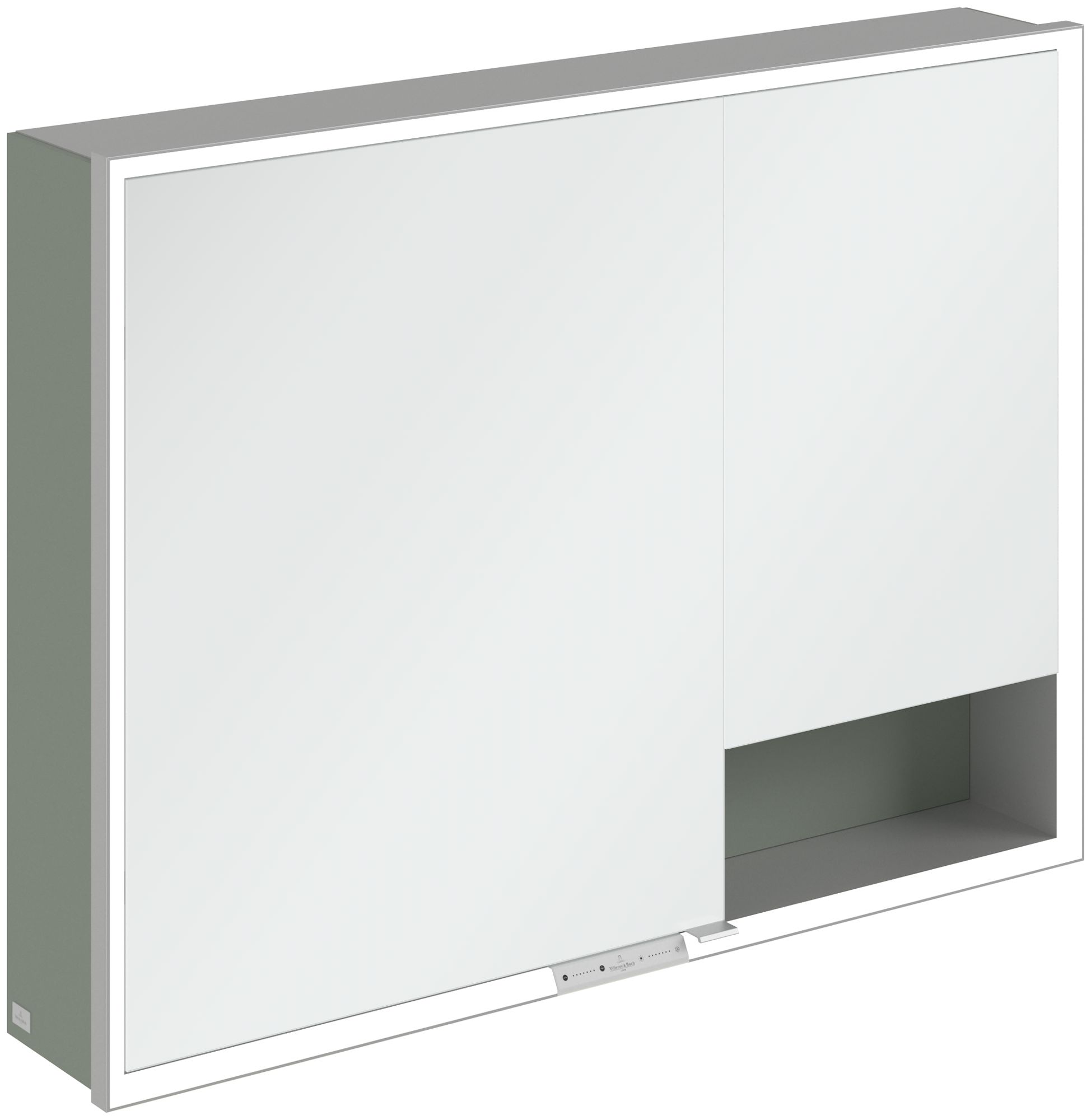 Villeroy & Boch My View+ armadietto 100x16.8x75 cm con specchio verde A48110AF