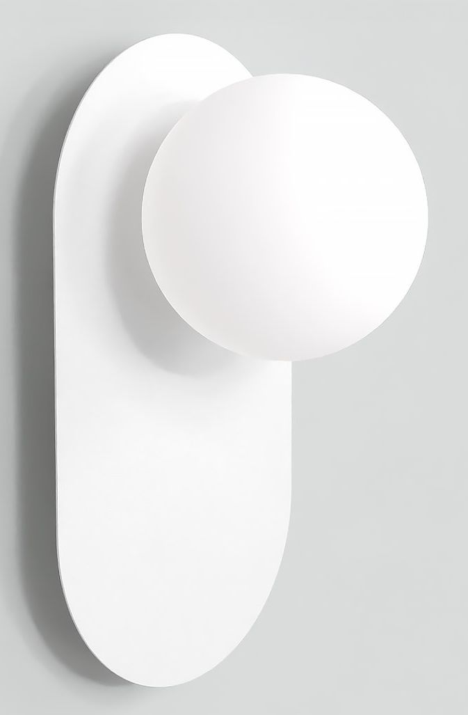 Emibig Viva lampada da parete 1x8 W bianco 1550/K1