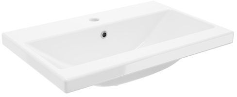 Defra Go lavabo 61x41 cm rettangolare da mobile bianco 1052