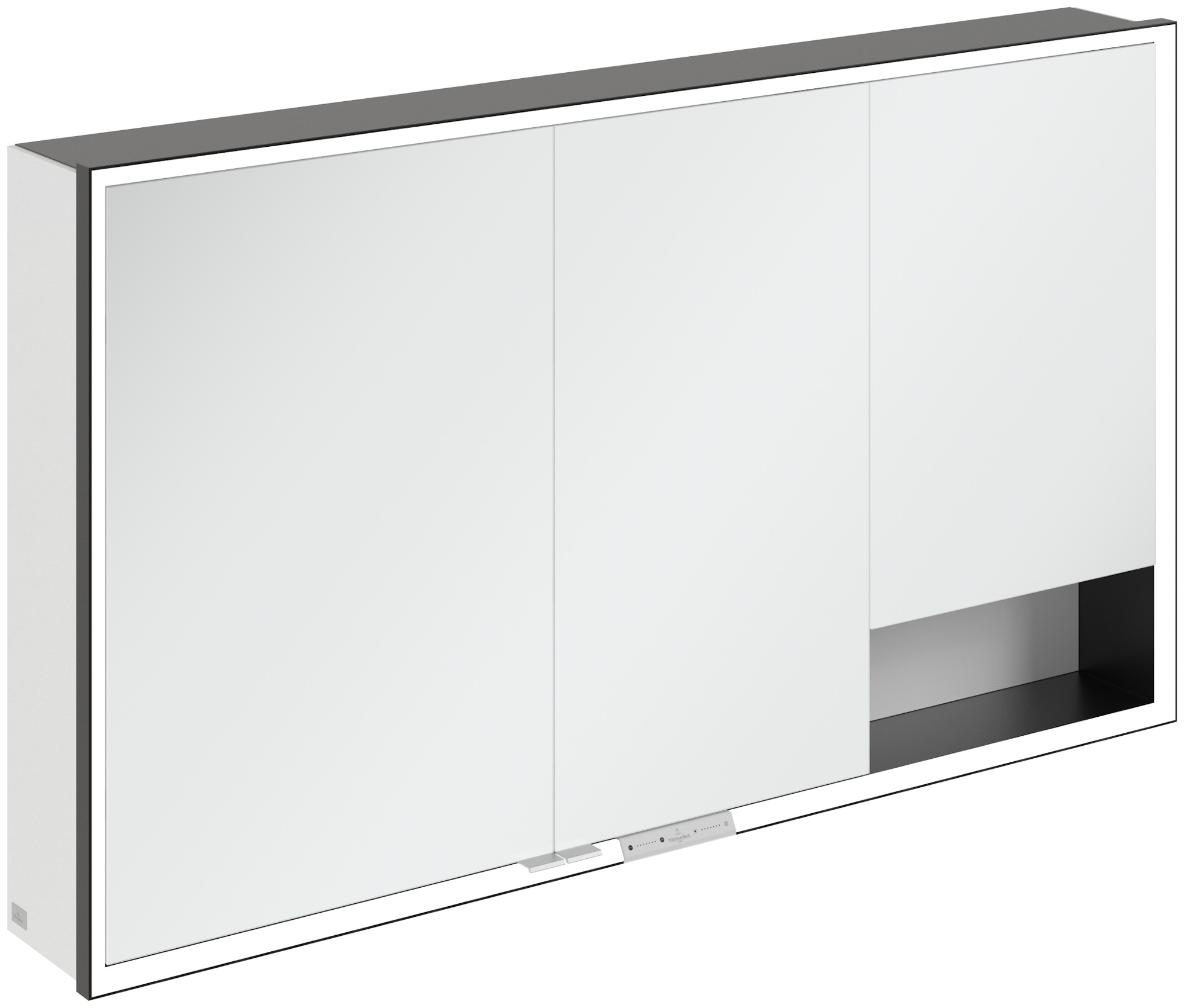 Villeroy & Boch My View+ armadietto 130x16.8x75 cm con specchio bianco B48113VF