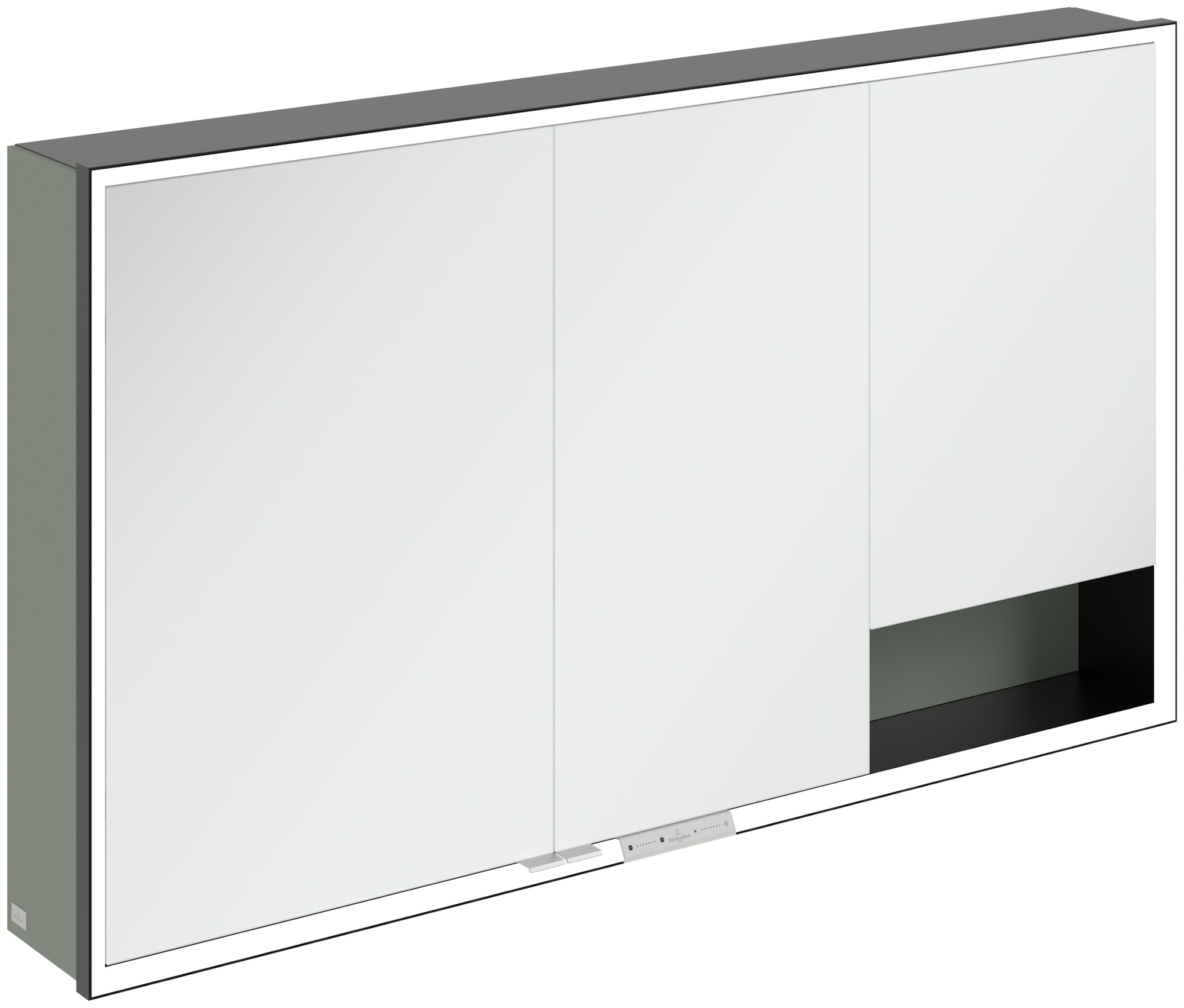 Villeroy & Boch My View+ armadietto 130x16.8x75 cm con specchio verde B48113AF