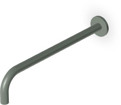 Zucchetti Pan S braccio da parete || Z93027.V7