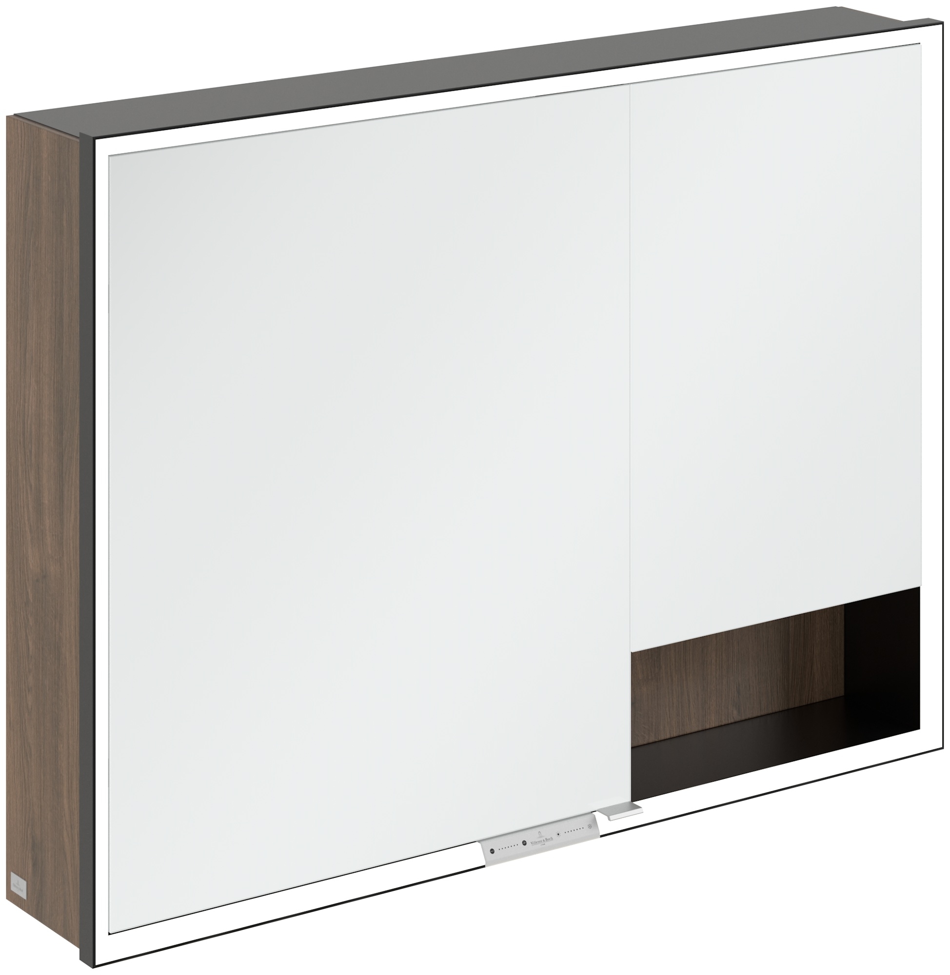 Villeroy & Boch My View+ armadietto 100x16.8x75 cm con specchio rovere B48110VH