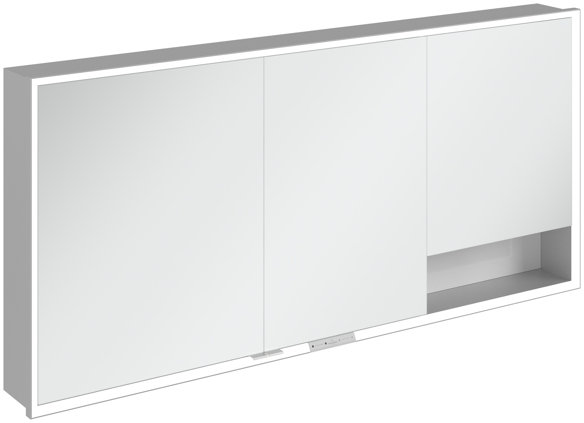 Villeroy & Boch My View+ armadietto 160x16.8x75 cm con specchio bianco A48216VE
