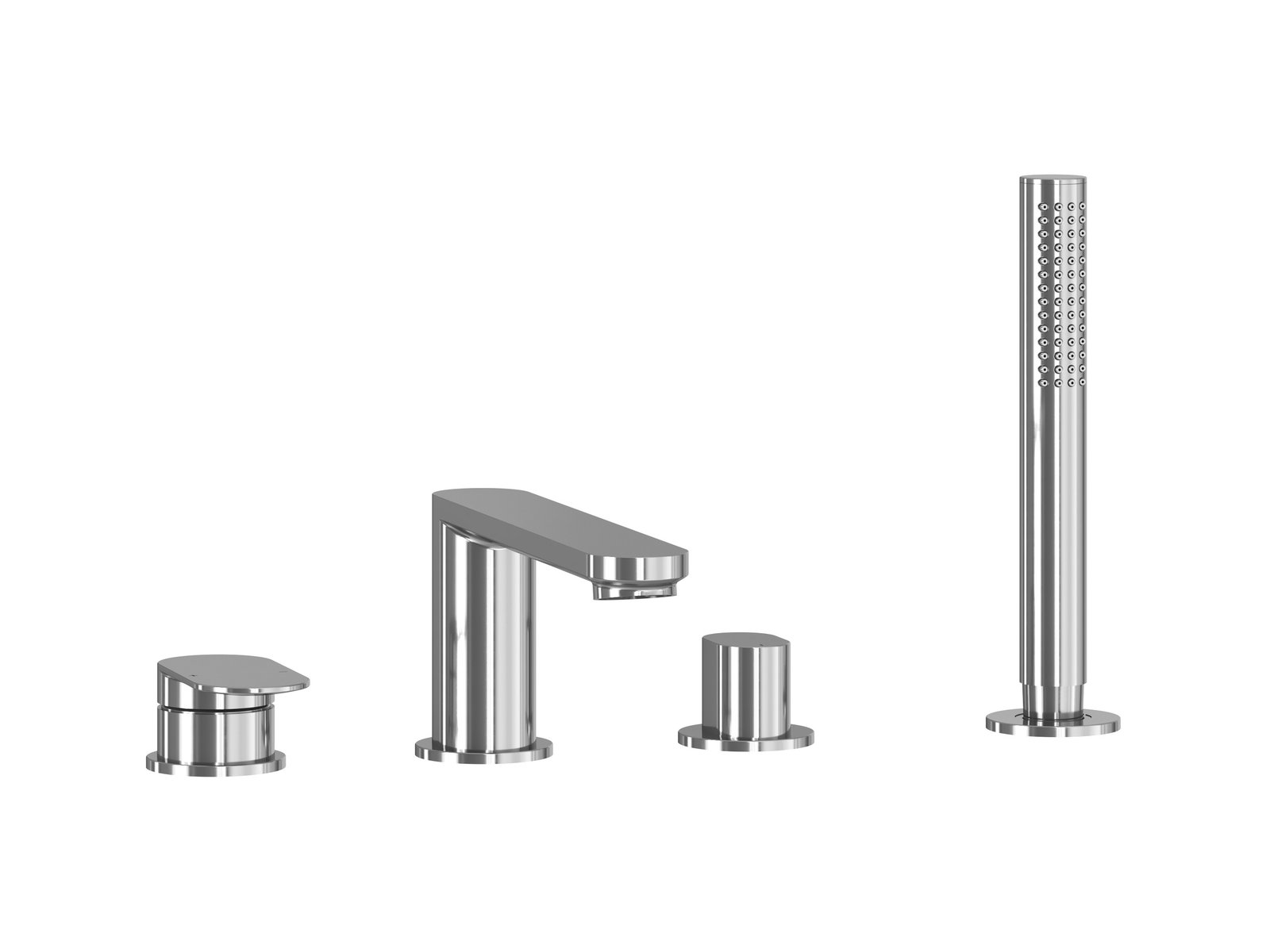Ravak Chrome II rubinetto per vasca e doccia bordo vasca cromo X070587