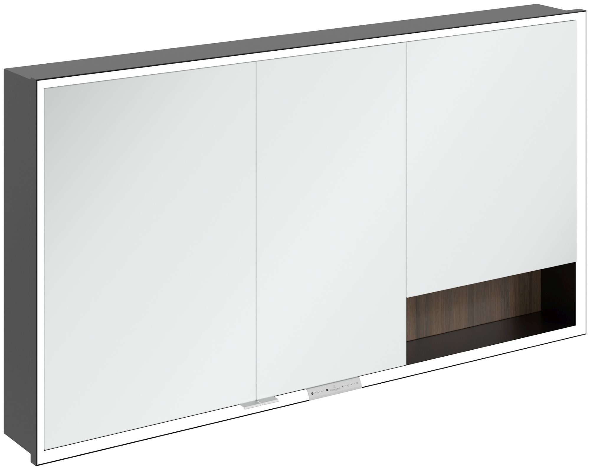 Villeroy & Boch My View+ armadietto 140x16.8x75 cm con specchio rovere B48214VH