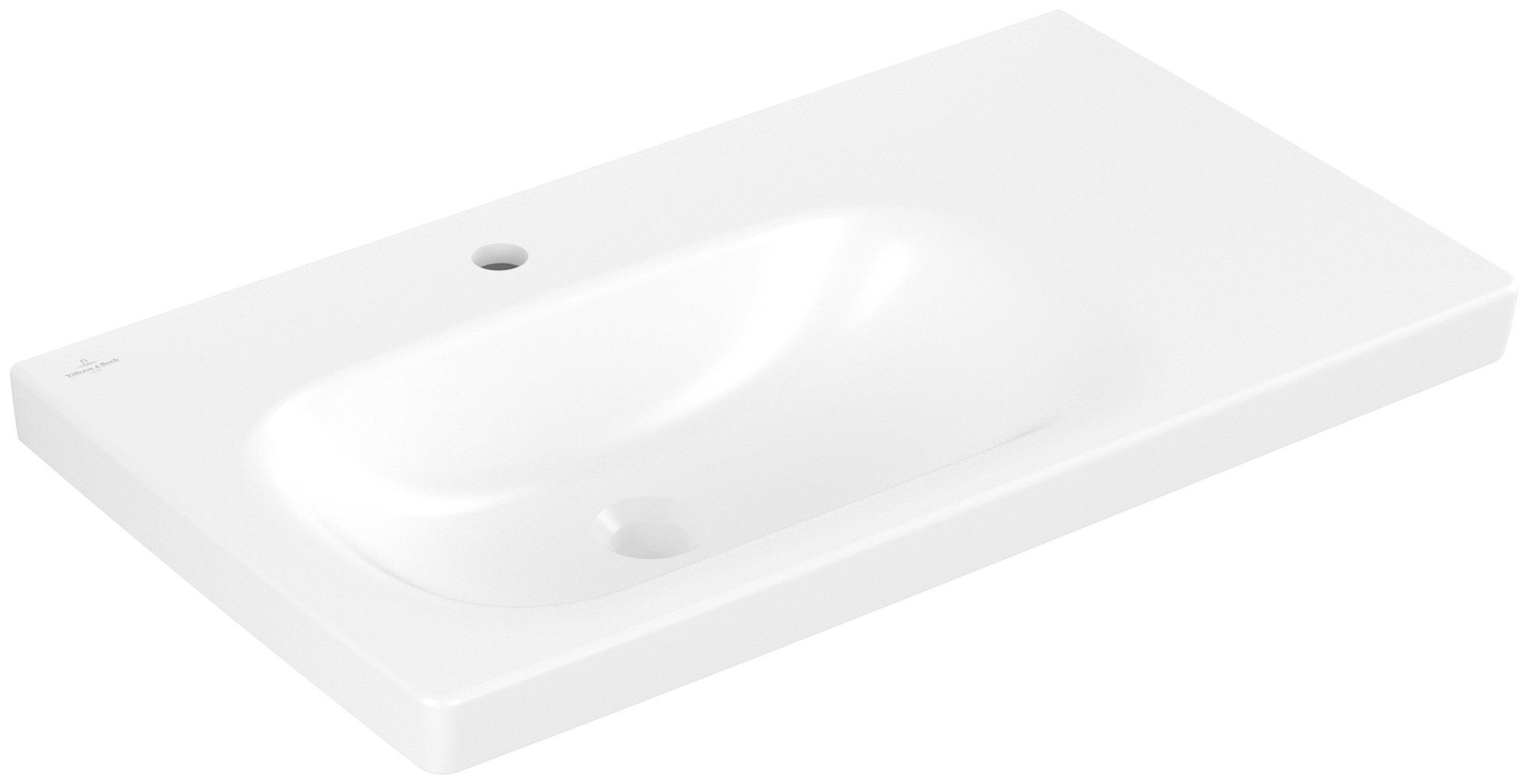 Villeroy & Boch Skyla lavabo 80x46 cm rettangolare da mobile bianco opaca 5A52L2RW