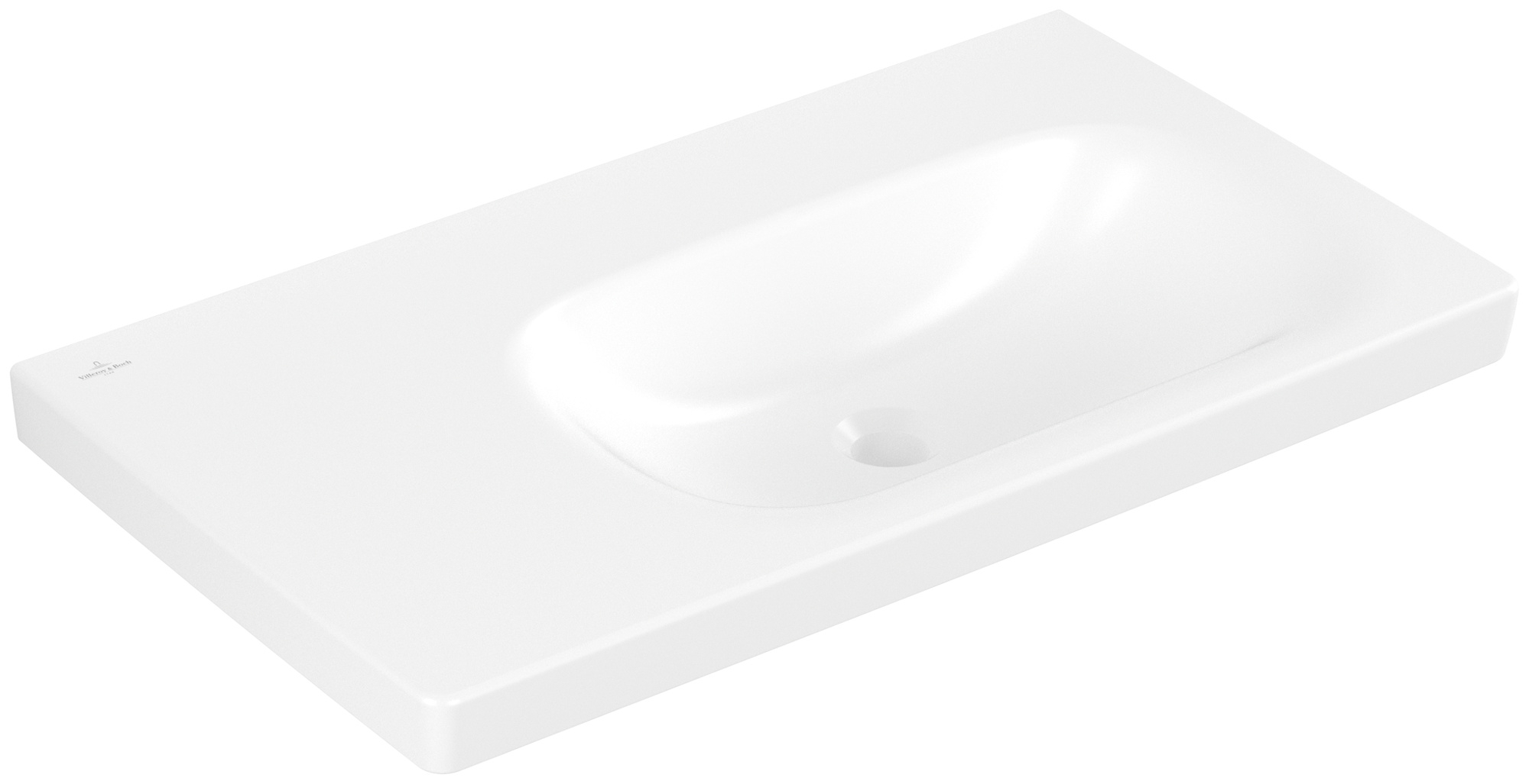 Villeroy & Boch Skyla lavabo 80x46 cm rettangolare da mobile bianco 5A52R4RW
