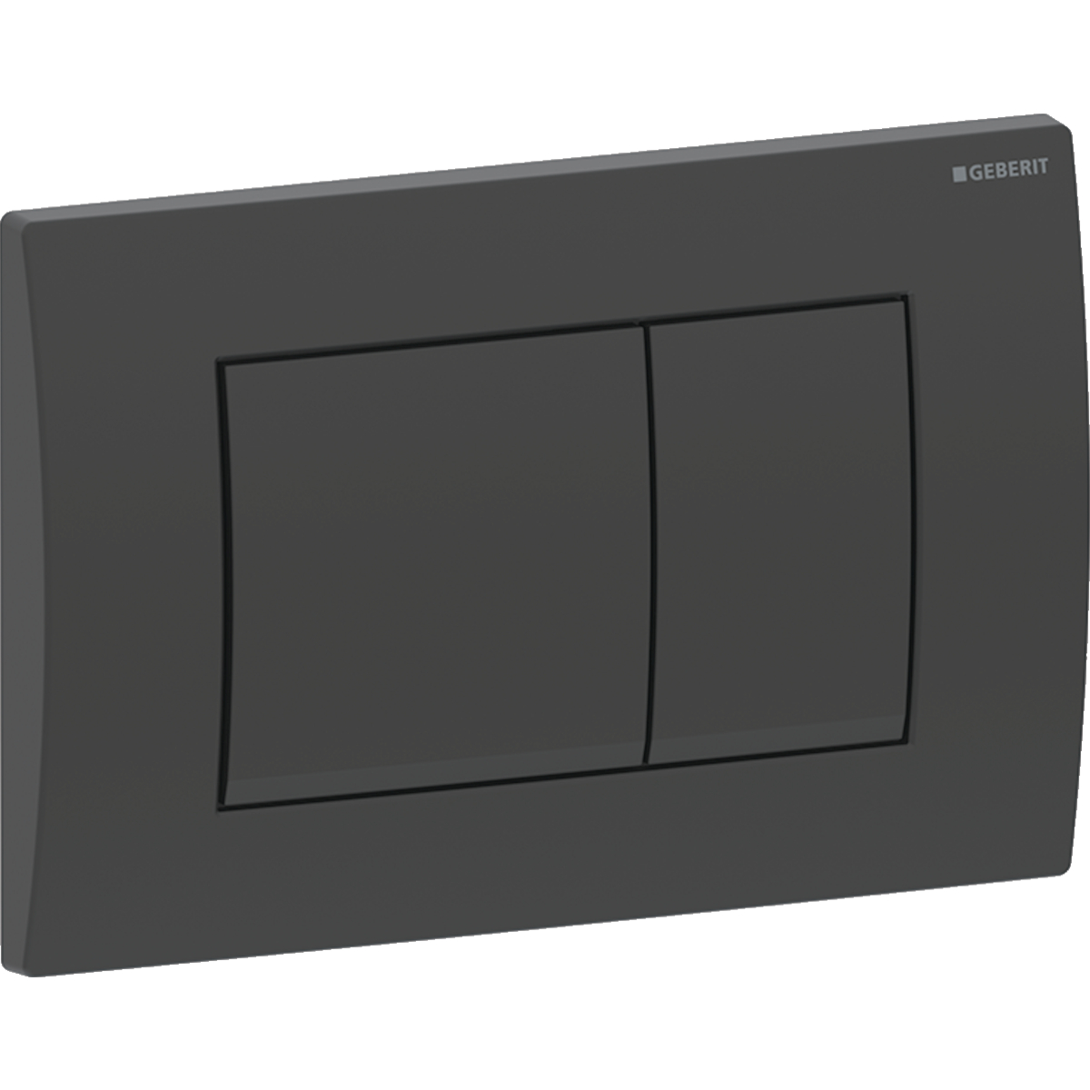 Geberit Delta20 placca di comando per WC nero 115.137.14.1