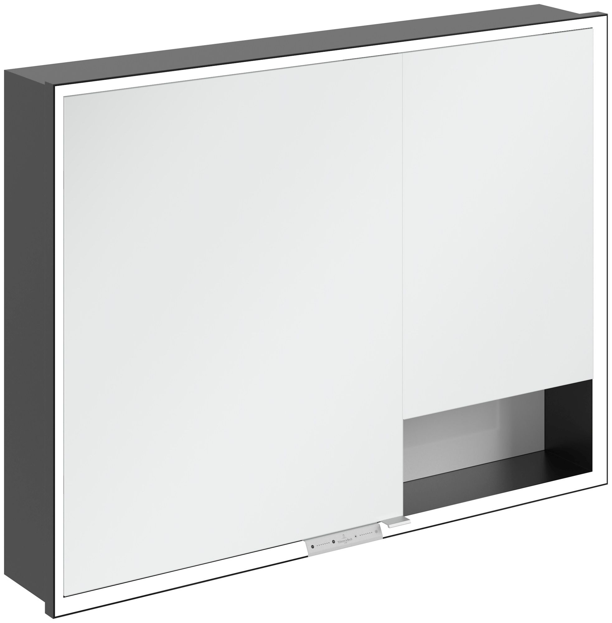 Villeroy & Boch My View+ armadietto 100x16.8x75 cm con specchio bianco B48210VE