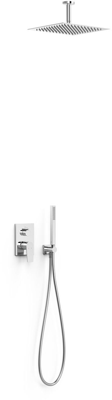 Tres Project set doccia da incasso con soffione cromo 21128003