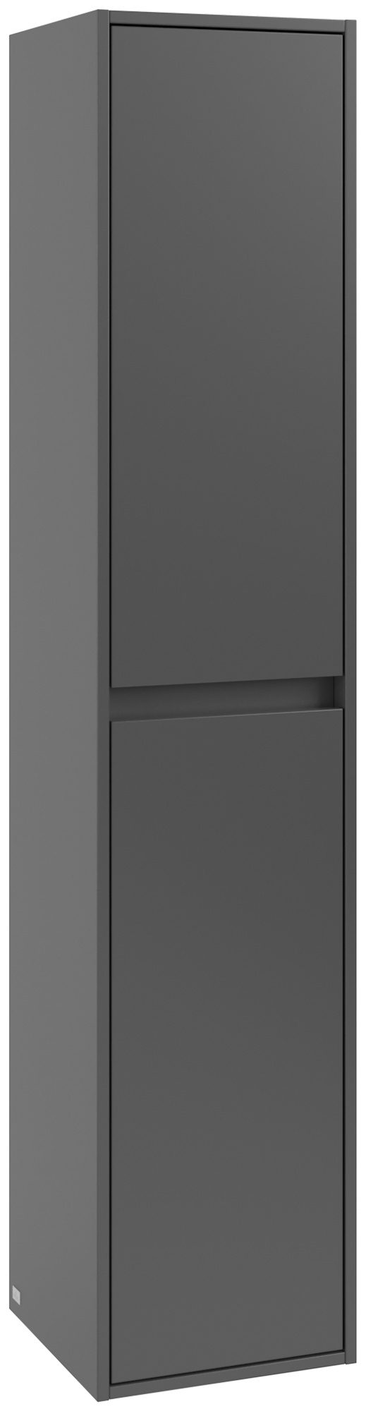 Villeroy & Boch Skyla armadietto 35x34.8x170 cm laterale sospeso grafite C80101VR