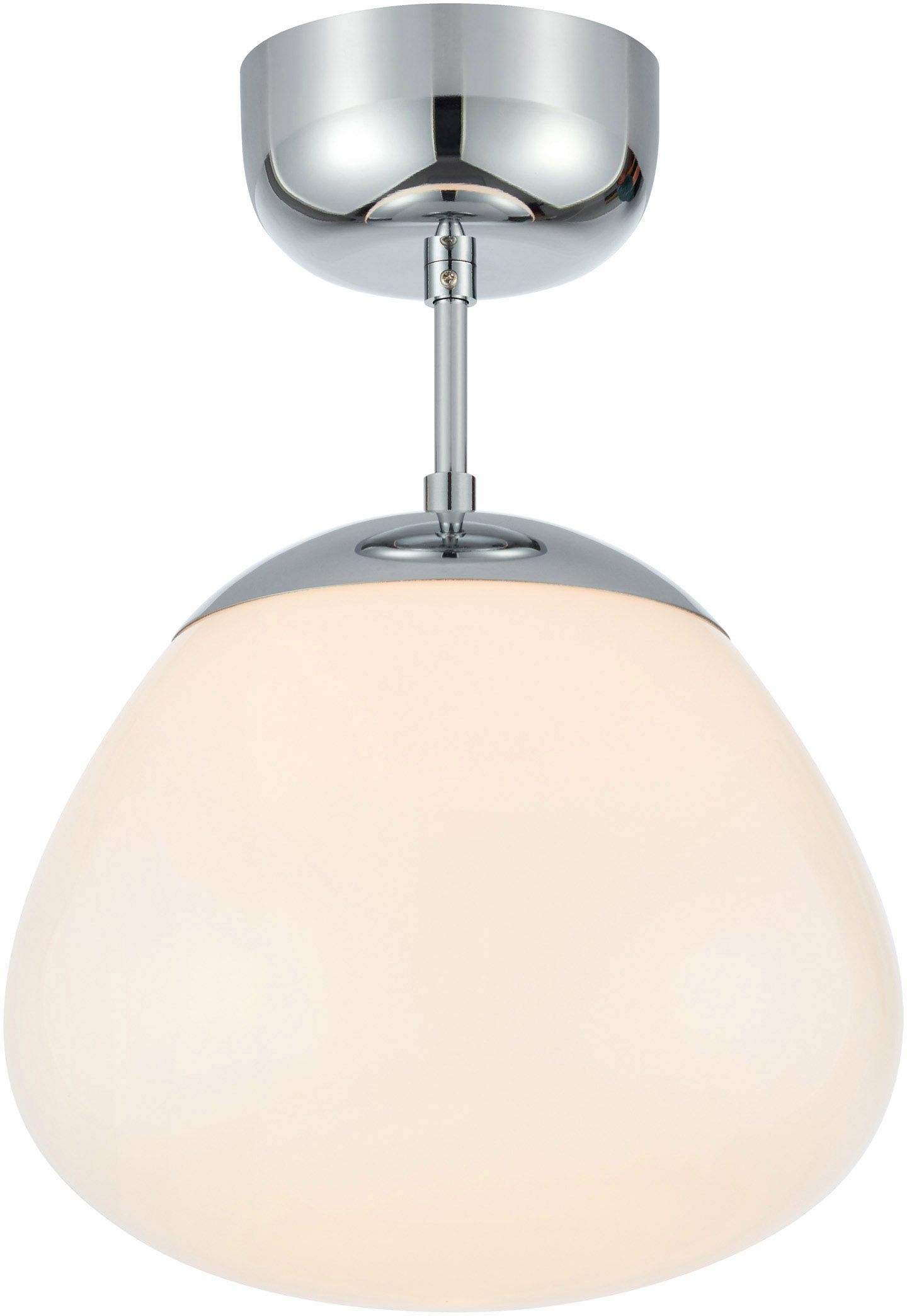Markslöjd Rise lampada da soffitto 1x40 W bianco-cromo 109166