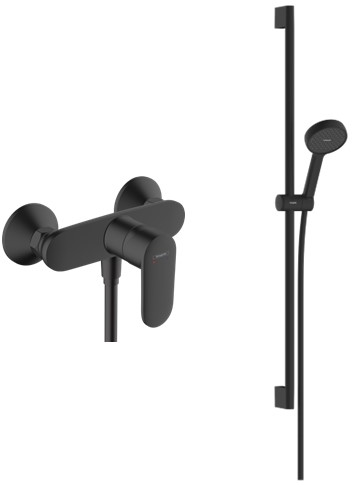 Set rubinetto per doccia Hansgrohe Vernis Blend 71640670, set doccia Hansgrohe Activera Select S 28046670