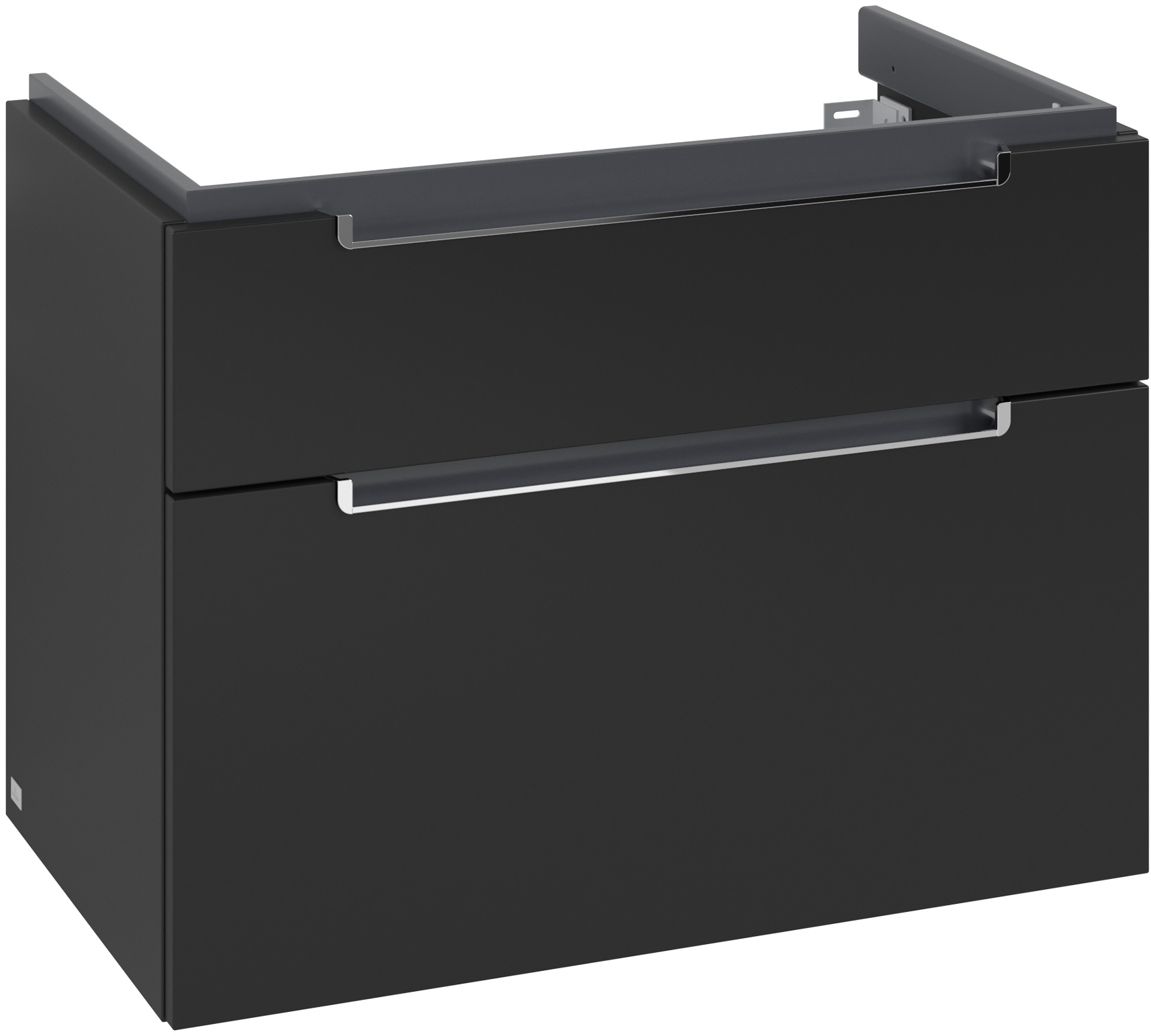 Villeroy & Boch Subway 2.0 armadietto 78.7x44.9x59 cm sottolavabo sospeso nero A91410VL