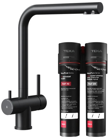 Set rubinetto per filtro dell'acqua Teka Uni 116030085, filtro sottolavello Teka TWF 118510001