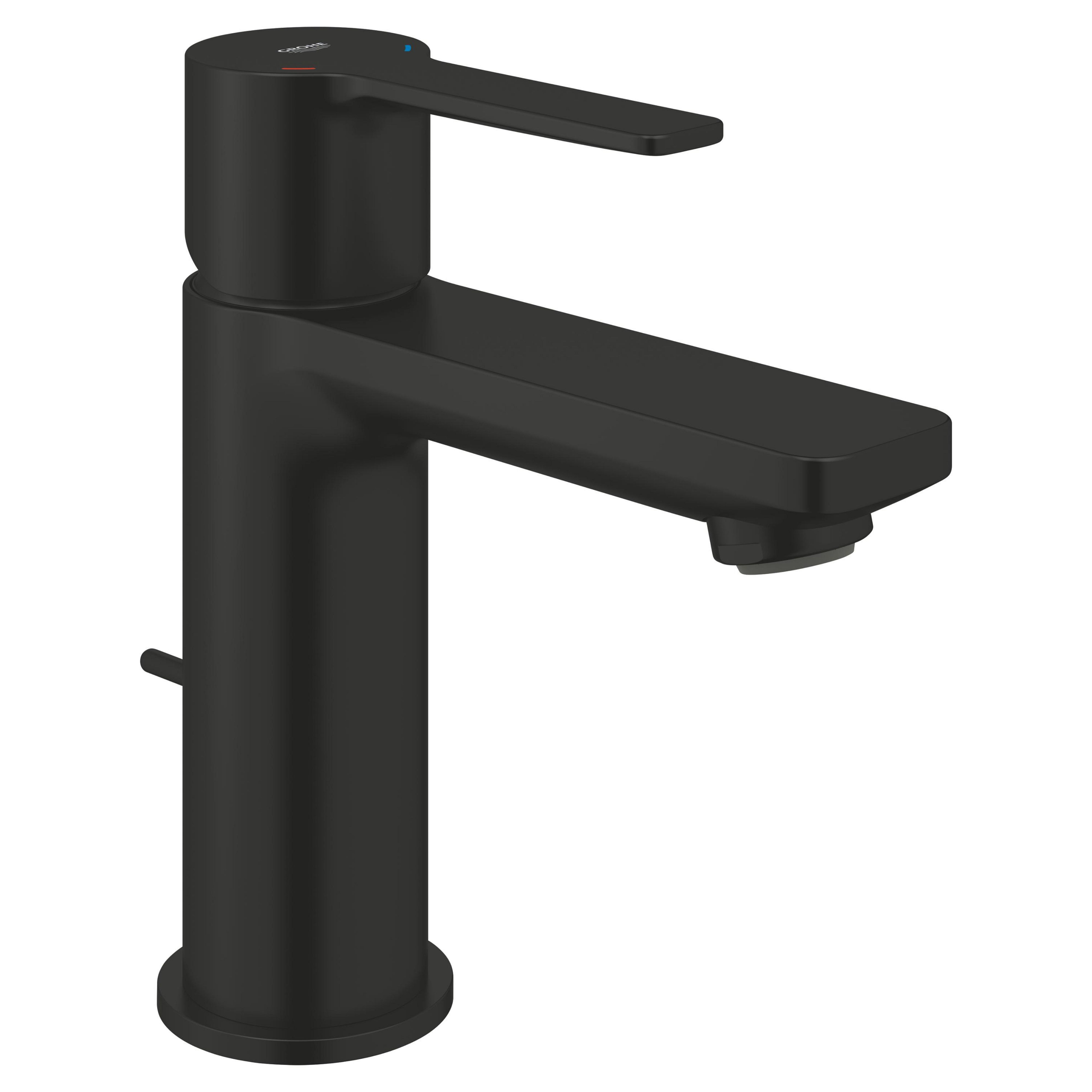 Grohe Lineare New rubinetto per lavabo verticale nero 321092431