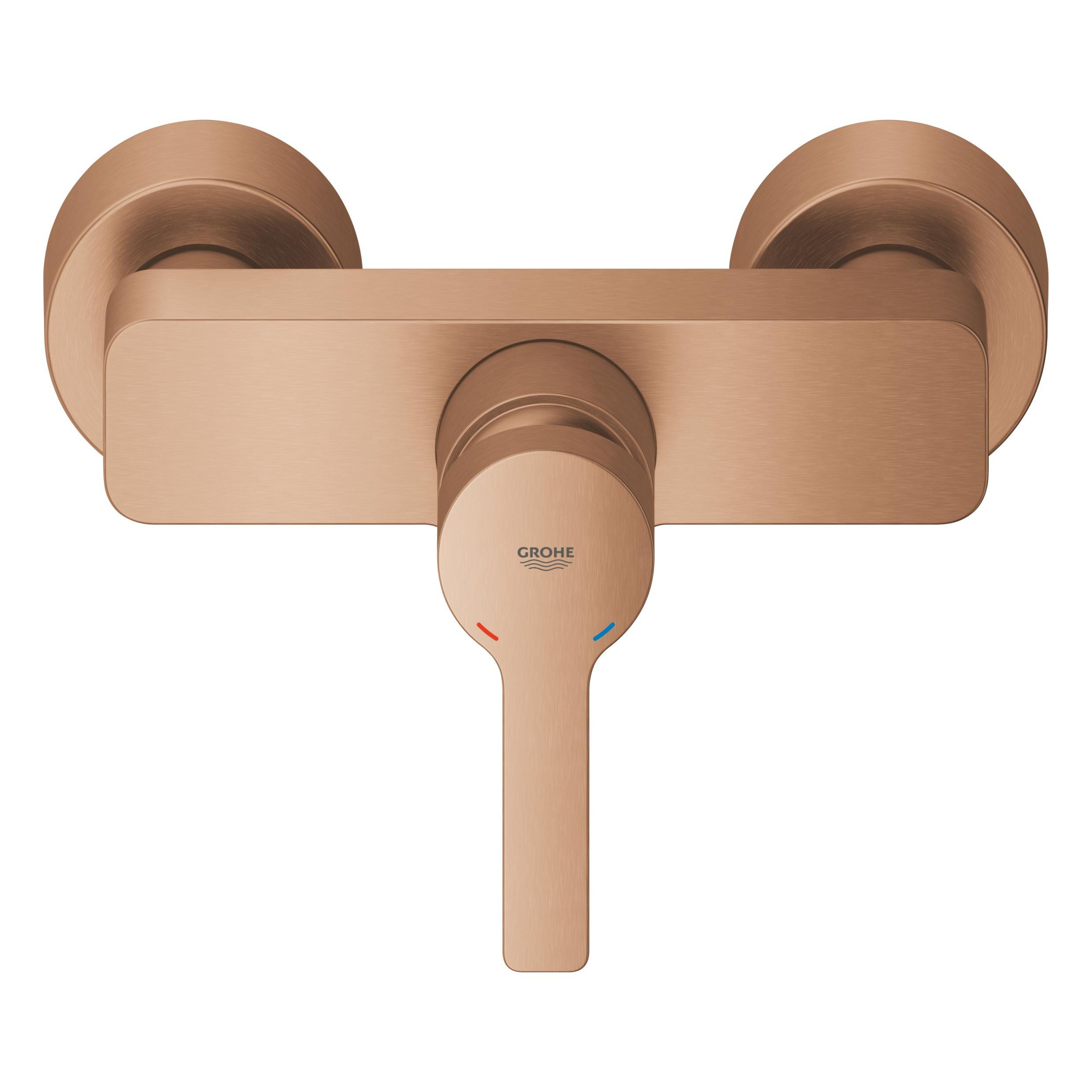 Grohe Lineare rubinetto per vasca e doccia a parete Brushed Cool Sunrise 33865DL1