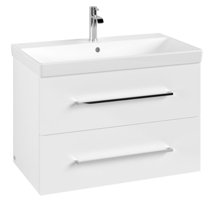 Villeroy & Boch Avento armadietto 78x45.2x51.4 cm sottolavabo sospeso bianco A89100VE