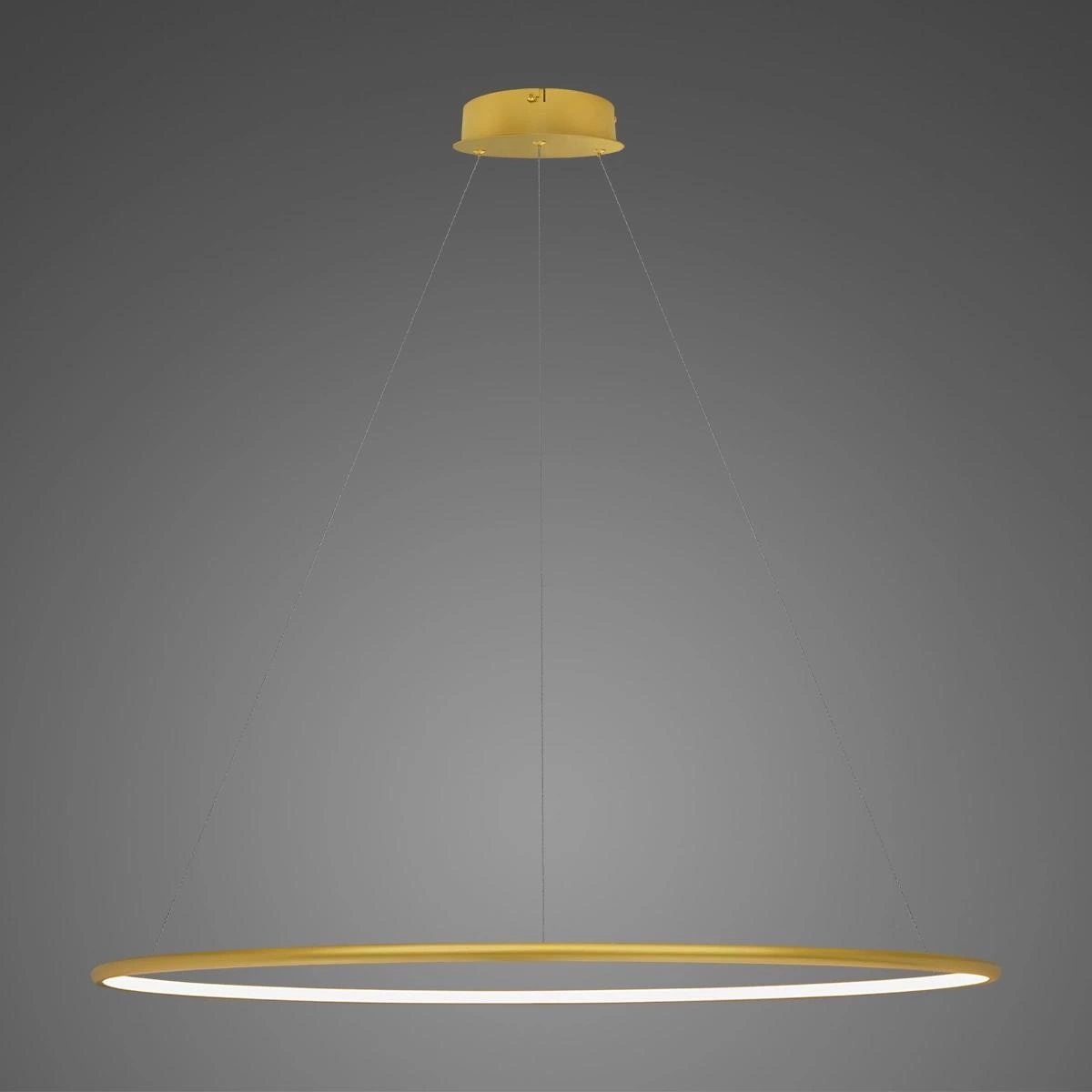 Altavola Design Ledowe Okręgi lampada sospesa 1x45 W oro LA073/P_120_in_4k_gold_dimm