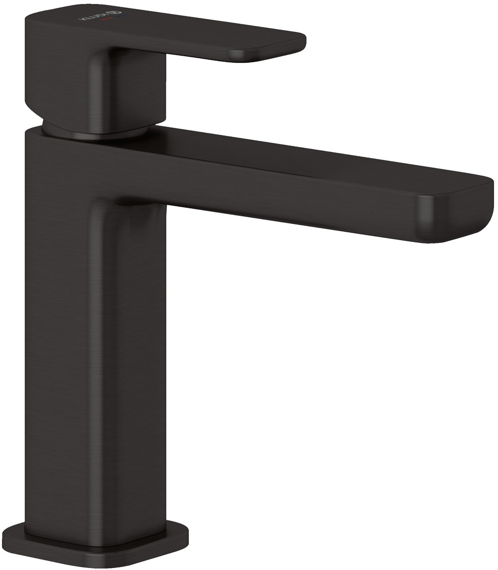 Kludi Renon rubinetto per lavabo verticale nero 42288N275