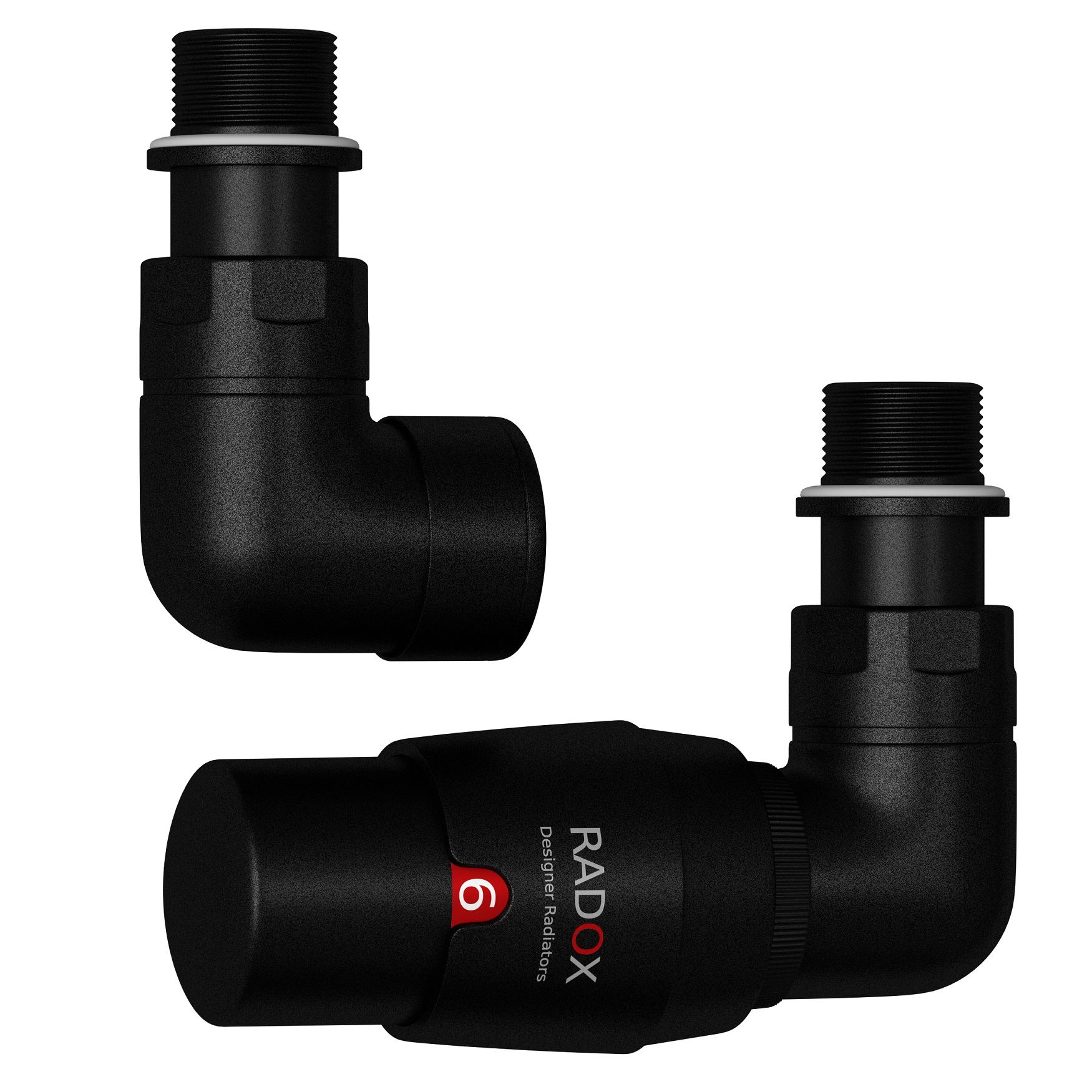 Radox RX2T valvola termostatica nero VT-RX-2T.002T.OS.L