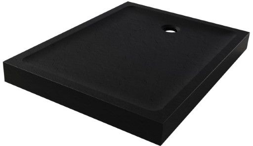New Trendy Mild piatto doccia rettangolare 100x80 cm nero B-0570