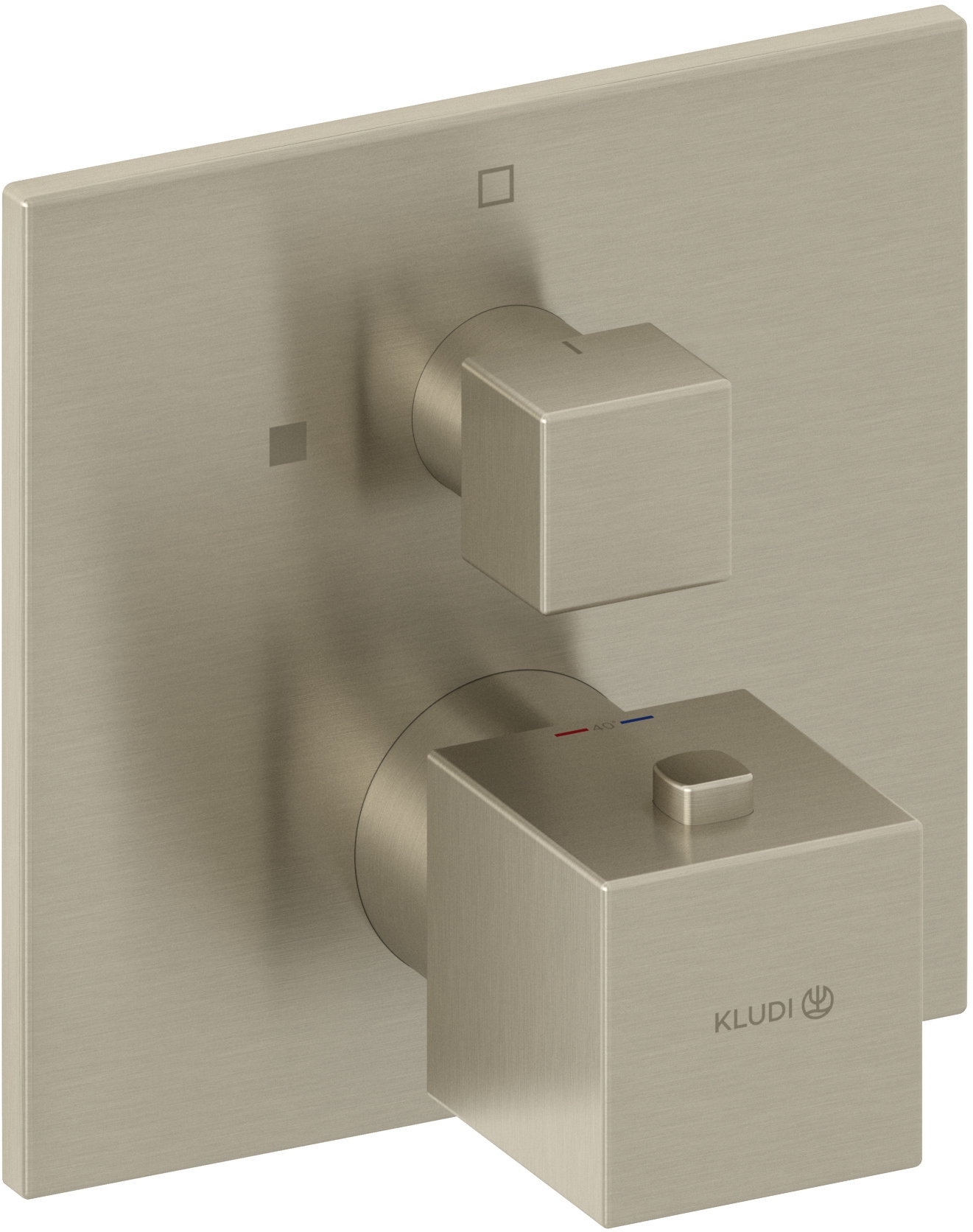 Kludi Decus rubinetto per doccia da incasso con termostato || 54885N575