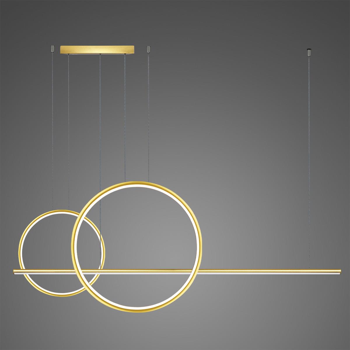 Altavola Design Linea lampada sospesa 3x57 W oro LA087/P2X_60_40_150_3k_gold