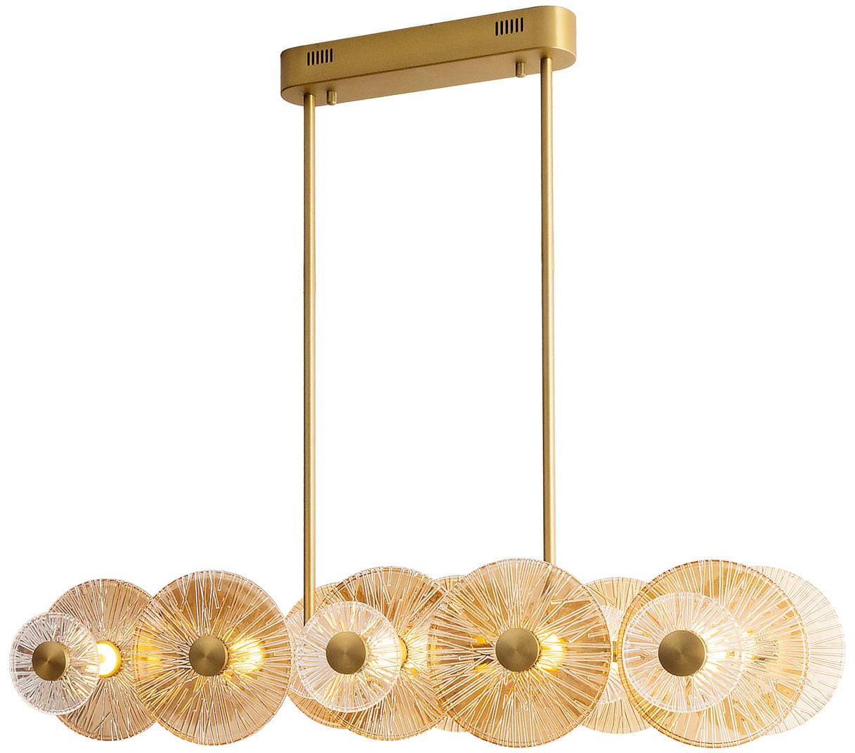 MaxLight Allure lampada da soffitto 1x51 W oro P0643