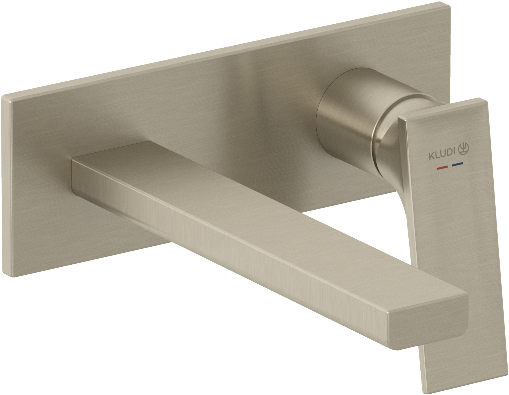 Kludi Decus rubinetto per lavabo da incasso nichel 54244N575