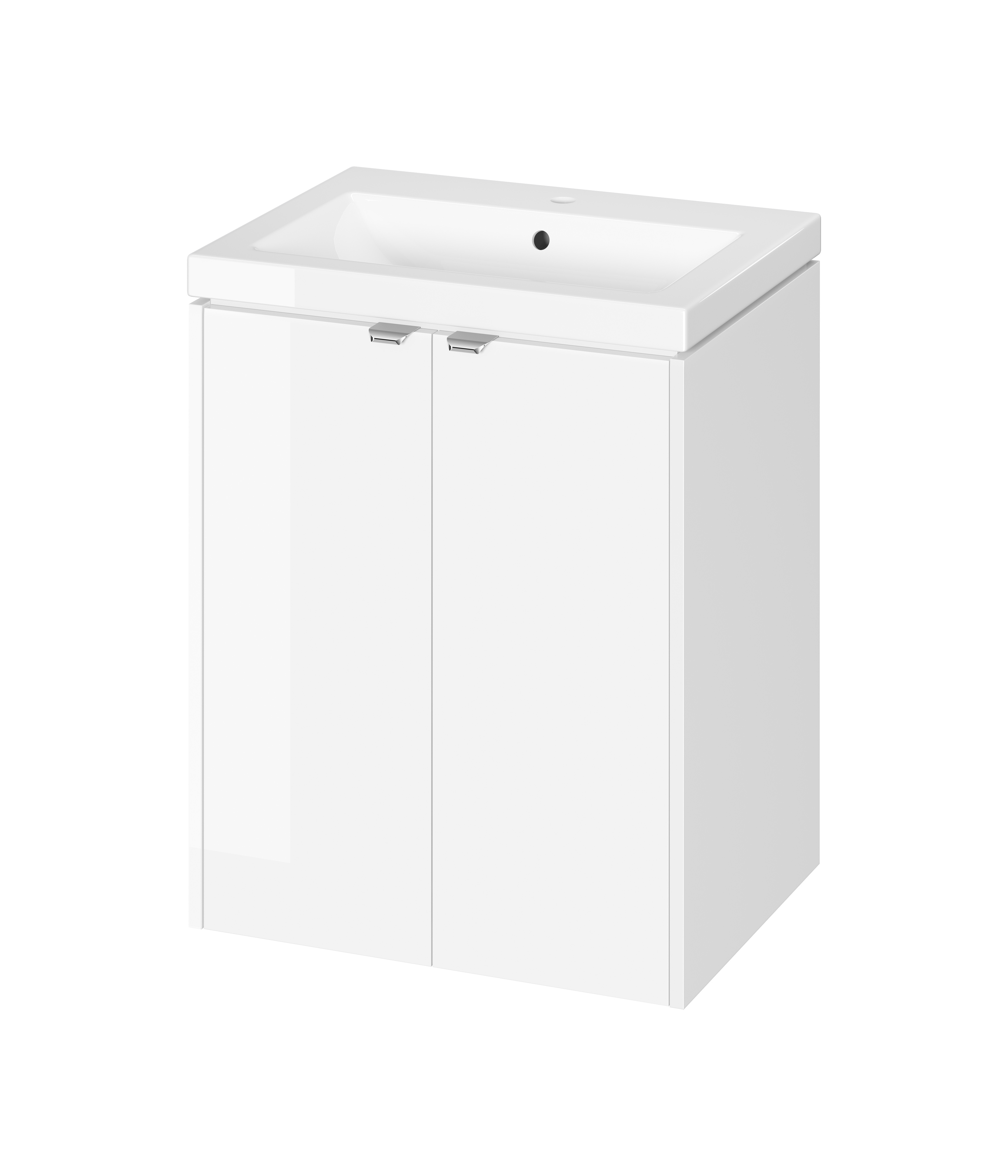 Cersanit Ovida lavabo con armadietto 60 cm bianco S4047-002