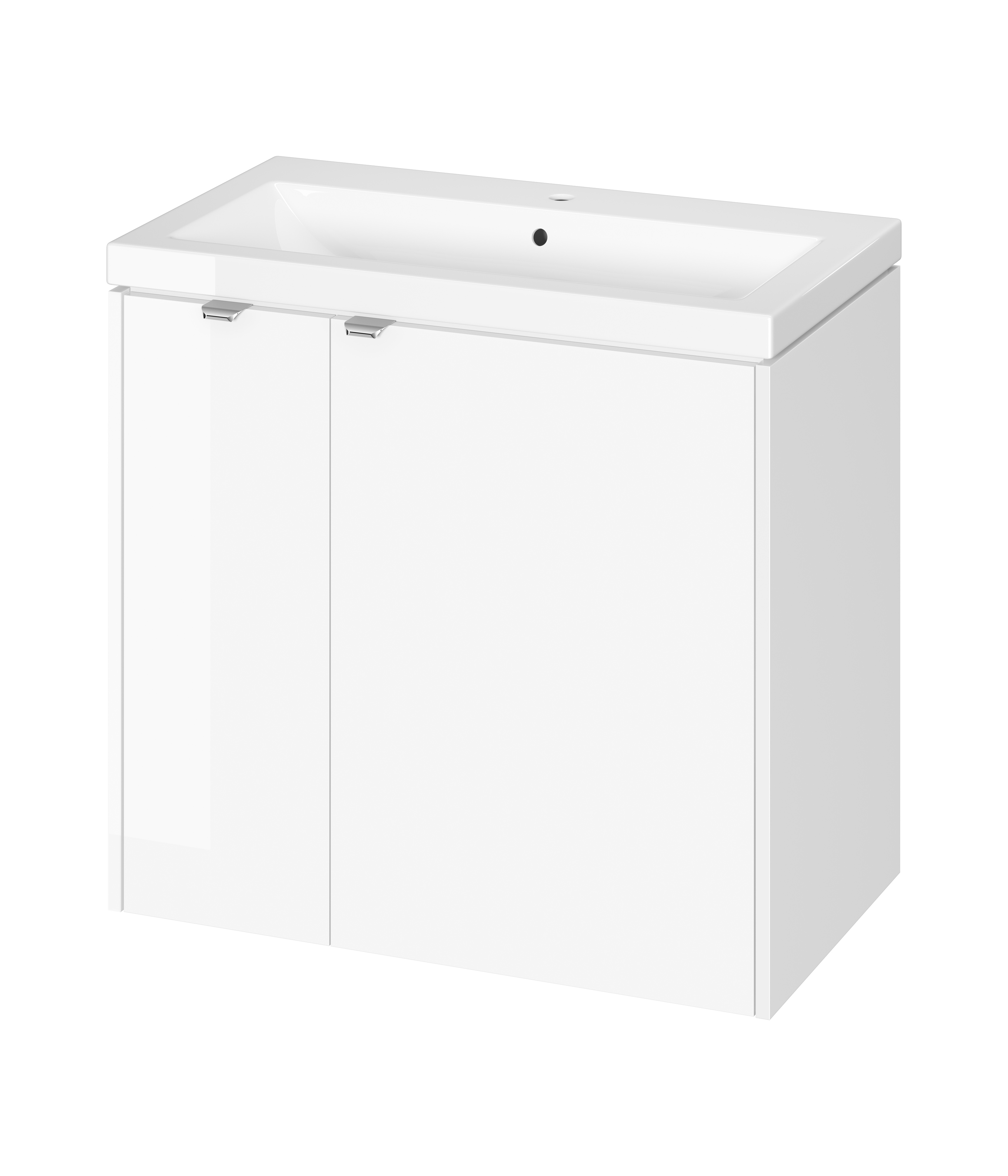 Cersanit Ovida lavabo con armadietto 80 cm bianco S4047-003