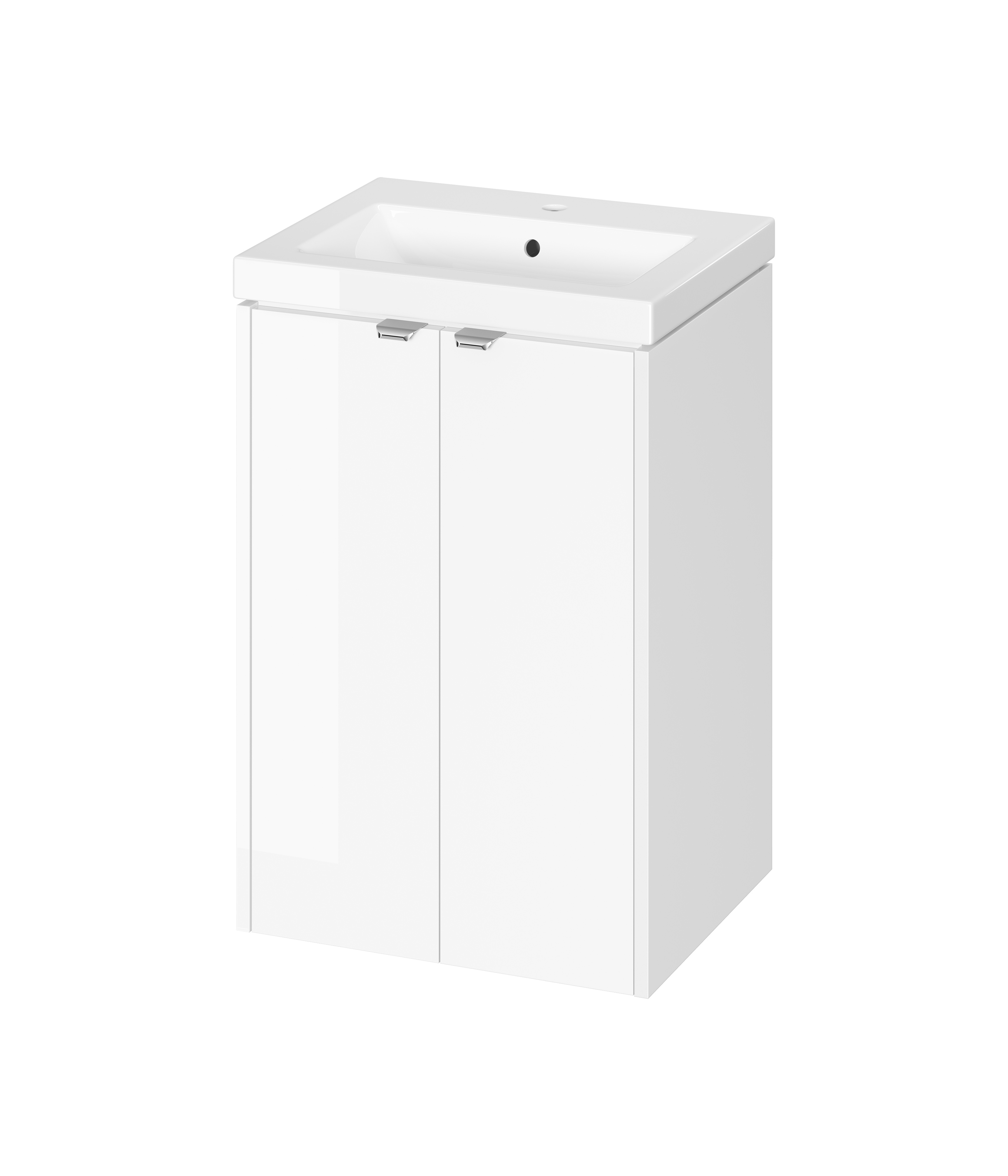 Cersanit Ovida lavabo con armadietto 50 cm bianco S4047-001