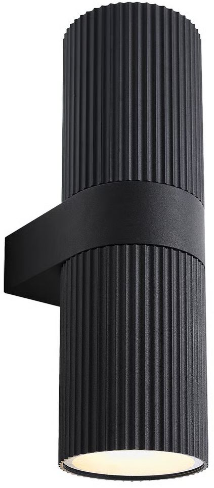 Nordlux Kyklop lampada da parete per esterni 2x15 W nero 2618231003