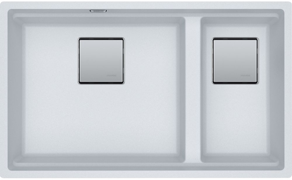 Franke Kanon lavello in granito 76x46 cm bianco 125.0749.675