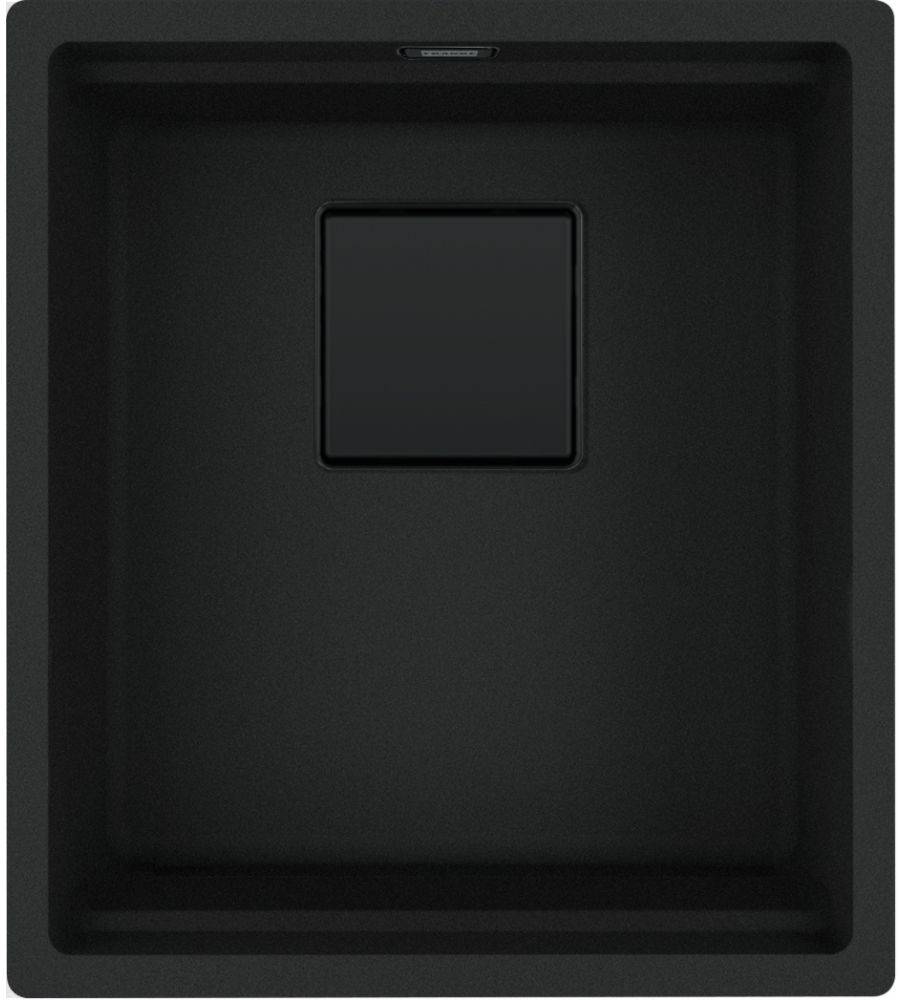 Franke Kanon lavello in granito 46x41 cm nero 125.0749.652