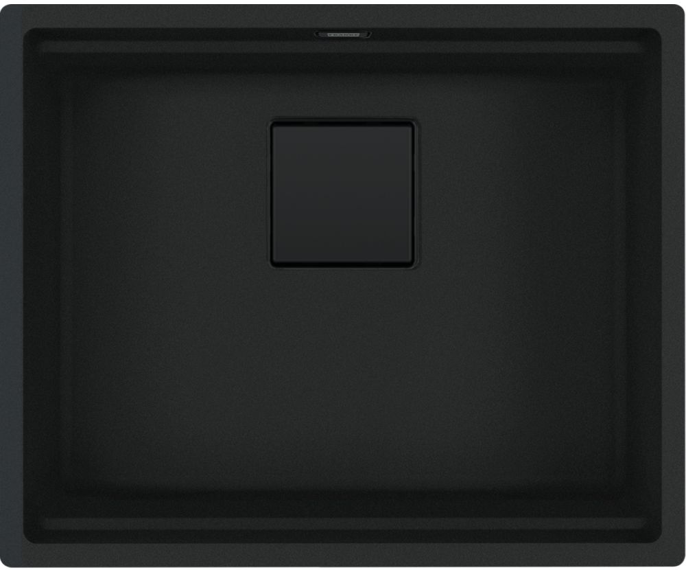 Franke Kanon lavello in granito 56x46 cm nero 125.0749.662