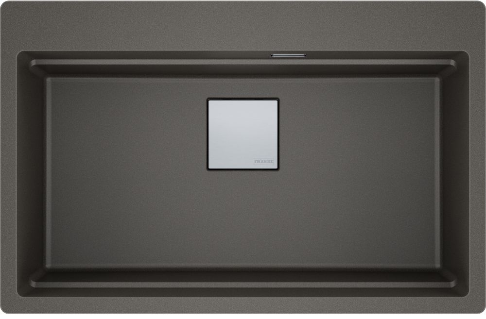 Franke Kanon lavello in granito 79x51 cm grigio/grafite/inox 114.0749.639