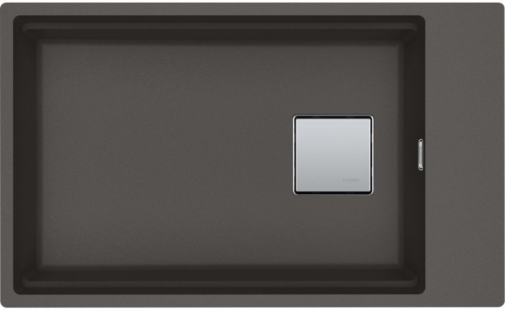 Franke Kanon lavello in granito 76x46 cm grigio/grafite/inox 125.0749.669