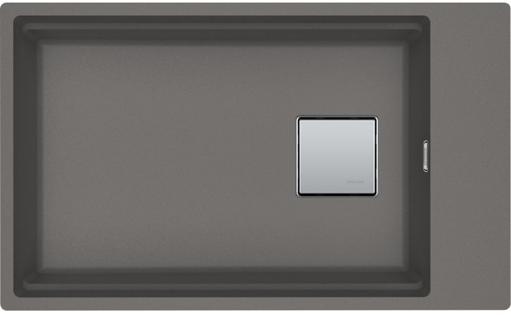 Franke Kanon lavello in granito 76x46 cm grigio/grafite/inox 125.0749.668