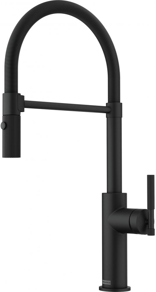 Franke Maris Stripes rubinetto da cucina verticale nero 115.0747.678