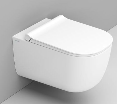 Ceramica Dolomite Mirto vaso wc sospeso senza brida bianco opaco D462541