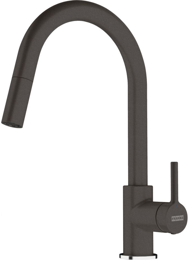 Franke Lina rubinetto da cucina verticale grafite/grigio 115.0747.508